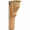 Ekena Millwork Monterey Rough Sawn Corbel w/Backplate, Western Red Cedar, 6"W x 10"D x 26"H COR06X10X26MON01RWR - alternate 1